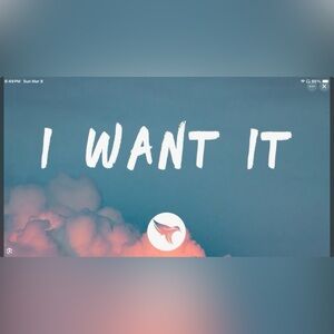 I WANT IT Graphic Art Print